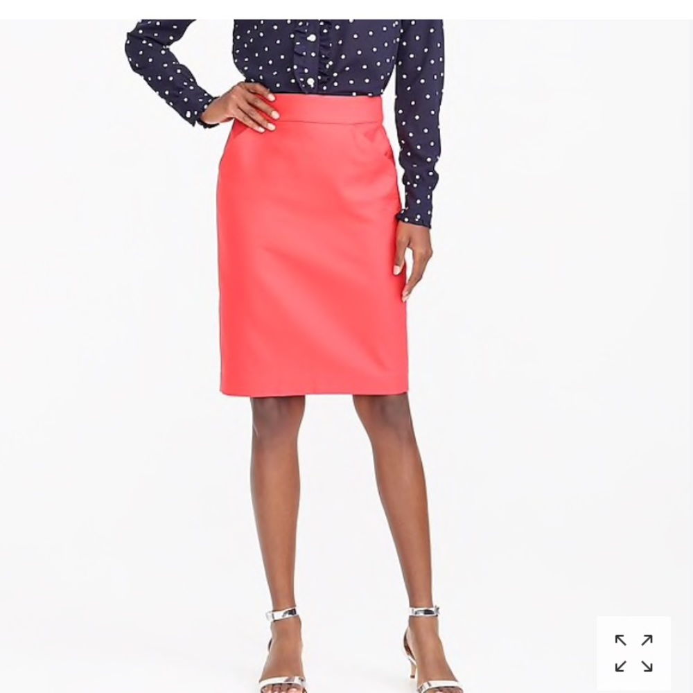 J. crew Pencil skirt in double-serge cotton 6